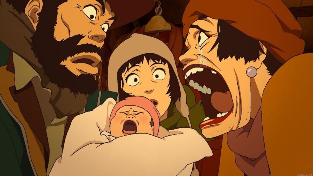 Tokyo Godfathers illu 1